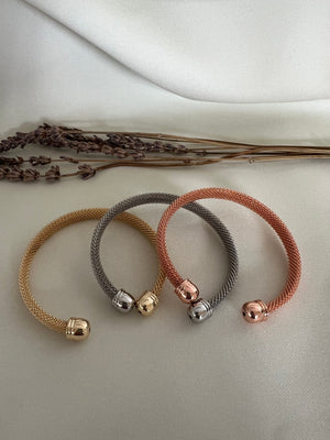 Mesh Tricolor Bangles