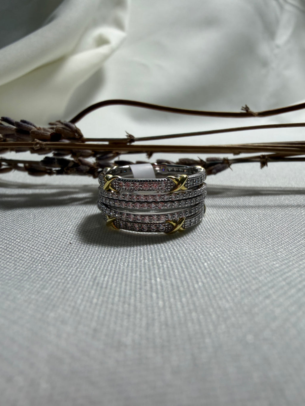 5 in 1 Yellow & Black Ring