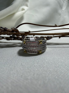 5 in 1 Yellow & Black Ring
