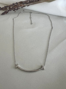 White T Necklace