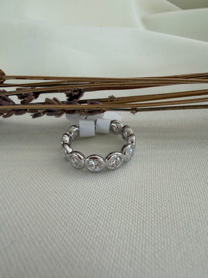 White Tennis Ring