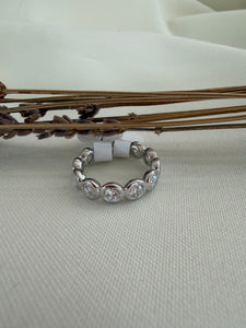 White Tennis Ring