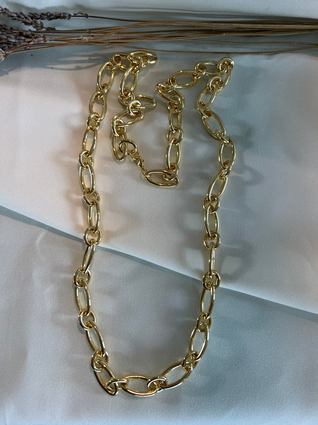 Long Yellow Necklace