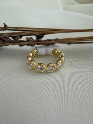 Yellow Tennis Ring