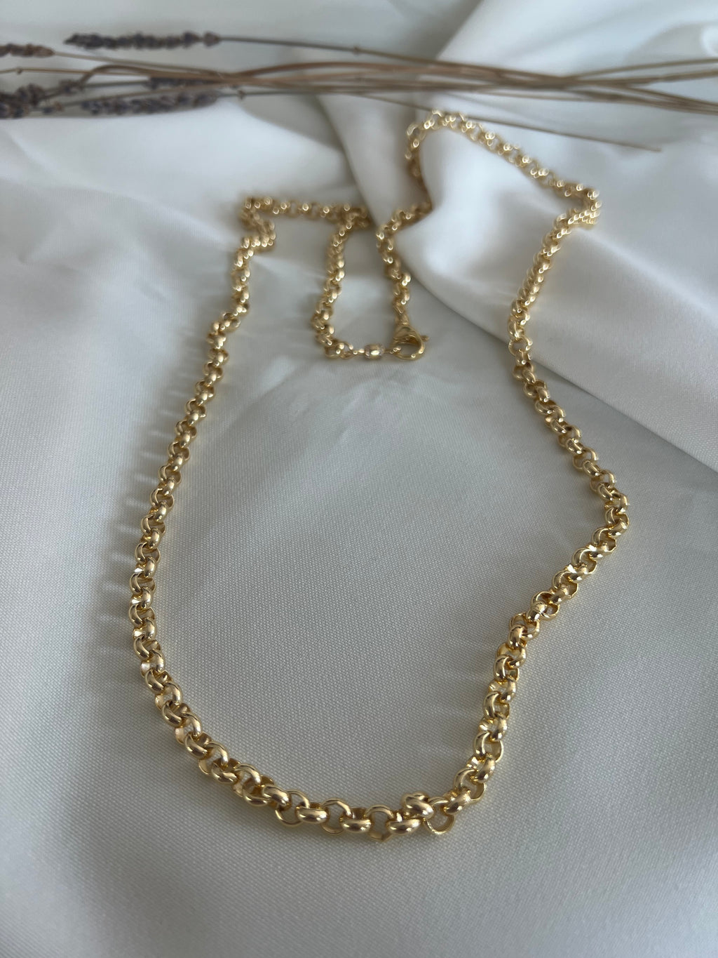 Long Rolo Necklace