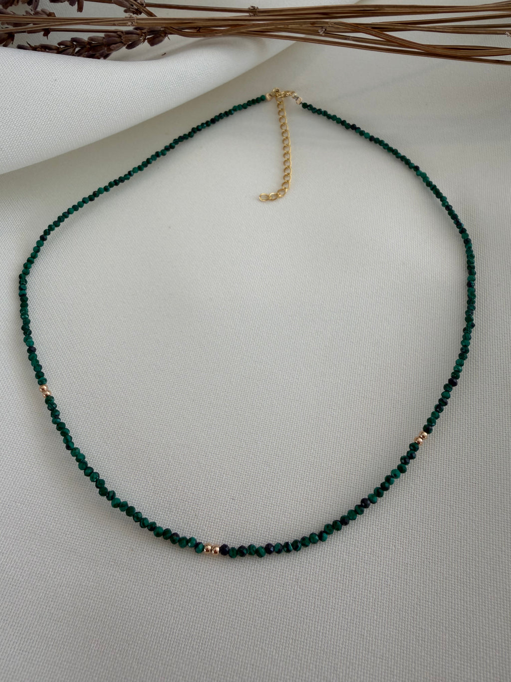 Green Beads Necklace