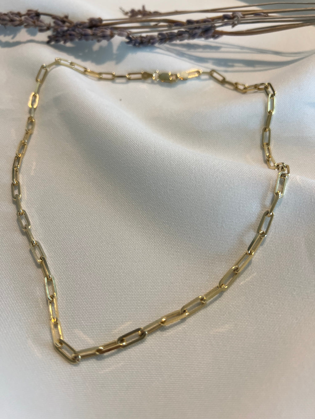 Paper clip Necklace