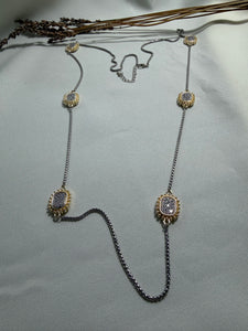 Two Tone Long Necklace