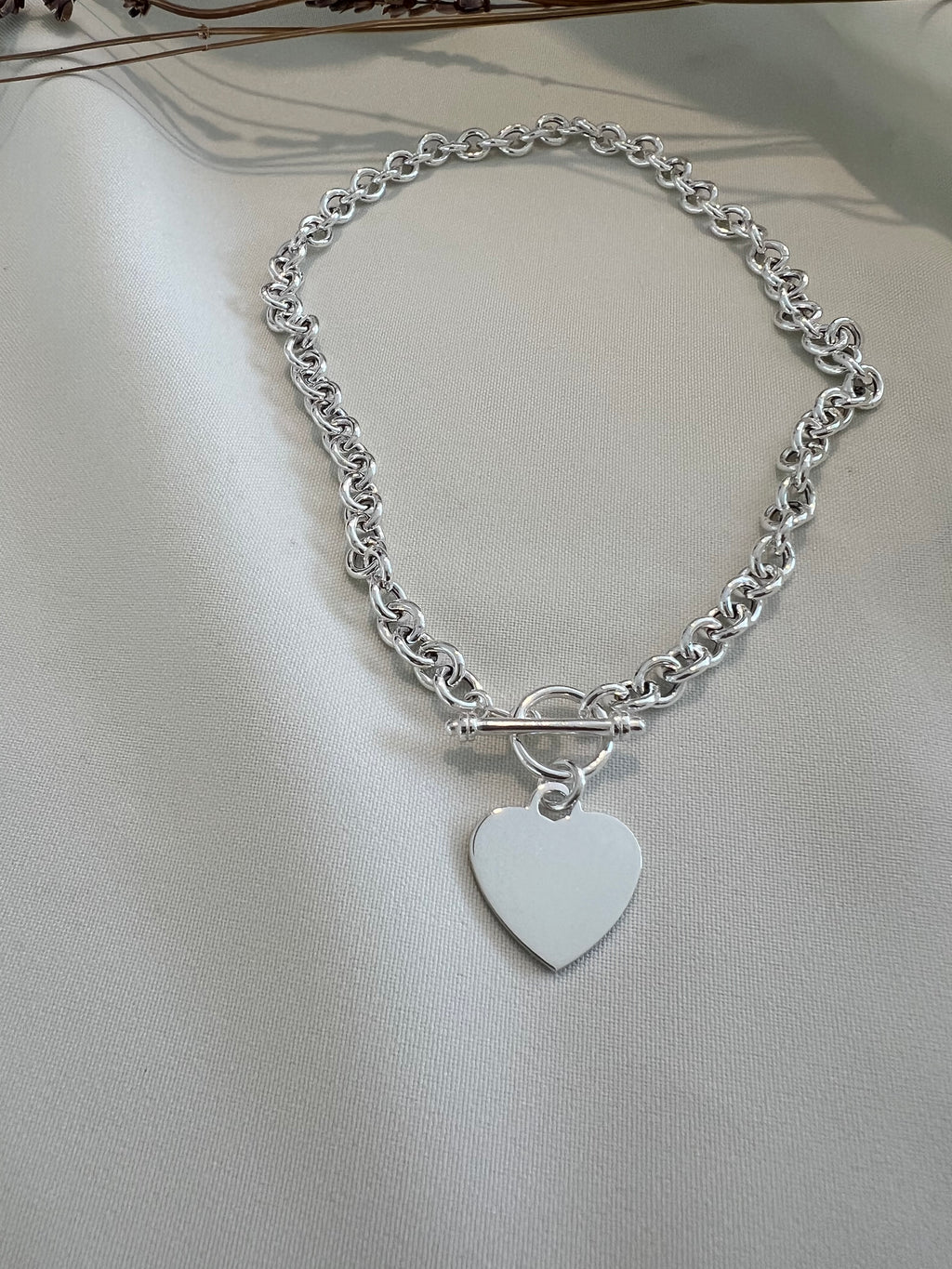 Silver Heart Necklace