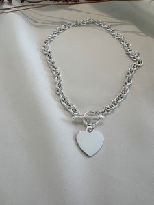 Silver Heart Necklace