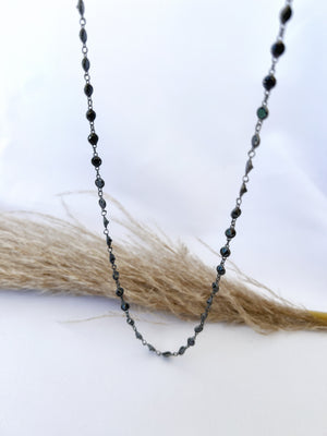 Black Swarovski Necklace