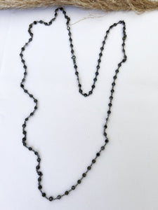 Black Swarovski Necklace